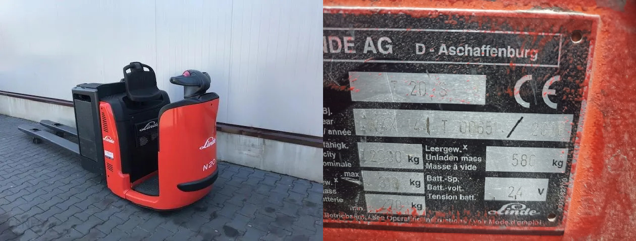 запчасти Linde N20